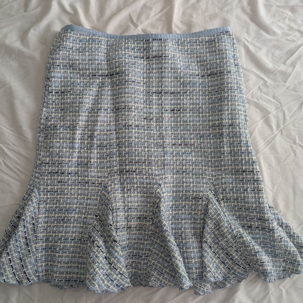 Bebe Plaid Skirt